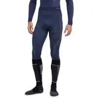 Falke - Wool-Tech Long Tights - Merino-ondergoed XL, blauw