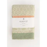 Sissy-Boy Groene handdoek en theedoek