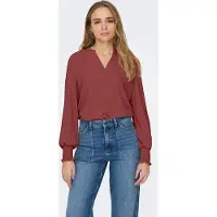 ONLY Blouse 'ONLMETTE' bordeaux