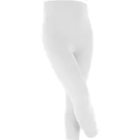 Falke Cotton Touch eenkleurig katoen legging kinderen wit - maat 98-104