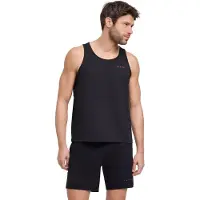Falke Training Perform Better Singlet vochtregulerend functioneel materiaal top heren zwart - maat L
