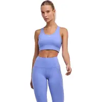 Falke Training Perform Better Racer gemiddeld activiteitsniveau functioneel sportbeha dames blauw - maat S
