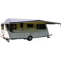 Eurotrail Combi-luifel 385 X 240 Cm Polyester Grijs