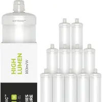HOFTRONIC™ Set van 12 LED TL armaturen 150cm - IP65 Waterdicht - 32 Watt 5120 Lumen (160lm/W) - 6500K Daglicht wit - Koppelbaar - IK07 - S-Series Tri-Proof plafo