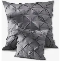 Bonprix Kussenhoes met twistmotief (set van 2) maat set van 2 kussenhoezen 80/80 cm