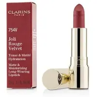 Clarins Joli Rouge Velvet Lipstick - Lippenstift - 754V Deep Red