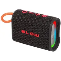 BLOW Aqua Tune RGB Bluetooth Speaker 5W - BT 5.3 - 5V - USB-C - IP67 - Zwart