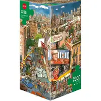 Heye Triangle Box - Superhero Movie Puzzel (2000 stukjes)