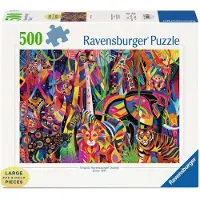 Ravensburger Jeweled Jungle Puzzel (500XL Stukjes)