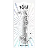ToyJoy Clear Dildo with Balls 6 inch