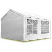 TOOLPORT Partytent 3x4 m, PE 350, wit