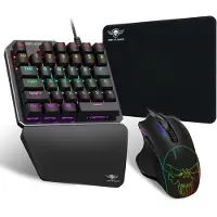 SPIRIT OF GAMER XPERT-G700 Mechanisch Toetsenbord met Muis en Muismat PS4/XboxOne/Switch/PC