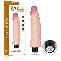 Lovetoy Realistische zachte vibrator 21 cm