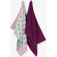 Sissy-Boy Groene handdoek en theedoek