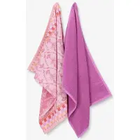 Sissy-Boy Roze handdoek en theedoek