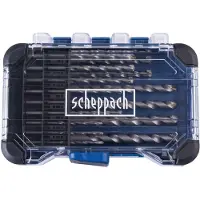 Scheppach Steenborenset SBS15 - 15-delig - Ø3–10 mm - Geschikt voor boren in steen, beton en harde materialen