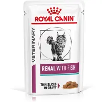 Royal Canin 24x Kattenvoer Nat Renal Vis 85 gr