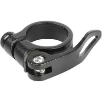 M-Wave Zadelpenklem met snelspanner 31,8 mm aluminium zwart