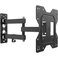 Nanook draaibare tv-wandbeugel 19–43 inch | Solid+ | Optimale kijkhoek | Kantelbaar 15° | VESA tot 200x200 | Draagkracht tot 35 kg | Geschikt voor alle gangbare tv’s | Incl. montagemateriaal