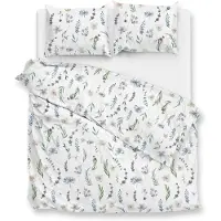 Zohome Zo Home Dekbedovertrek Katoen Severine - white 240x200/220cm