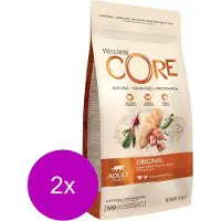 Wellness Core Grain Free Cat Original Kalkoen&Kip - Kattenvoer - 2 x 1.75 kg