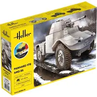 Heller Modelbouwpakket Militaire voertuigen - 35325 Panhard 178 AMD 35 - Starter Kit Plastic - 1:35 - Modelbouw