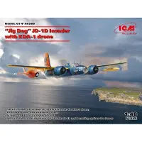 ICM Modelbouwpakket Militaire voertuigen - 48289 Jig Dog JD-1D Invader with KDA-1 drone Plastic - 1:48 - Modelbouw