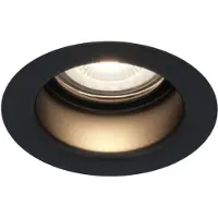 HOFTRONIC™ Mari LED inbouwspot verzonken - 3.8 Watt - Neutraal wit 4000K - GU10 LED module - Dimbaar - Lagere inbouwdiepte - voor binnen en buiten - Zwart
