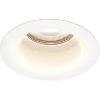HOFTRONIC™ Mari LED inbouwspot verzonken - 3.8 Watt - Warm wit 4000K- GU10 LED module - Dimbaar - Lagere inbouwdiepte - voor binnen en buiten - Wit