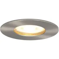 HOFTRONIC™ Dimbare LED inbouwspot Bari RVS GU10 5 Watt 2700K IP65 Waterdicht