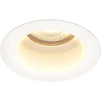 HOFTRONIC™ Mari LED inbouwspot verzonken - 5 Watt - Warm wit 2700K - Verwisselbare GU10 - Dimbaar - voor binnen en buiten - Wit