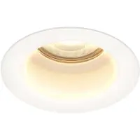 HOFTRONIC™ Mari LED inbouwspot verzonken - 3.8 Watt - Warm wit 2700K - GU10 LED module - Dimbaar - Lagere inbouwdiepte - voor binnen en buiten - Wit