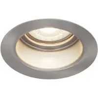 HOFTRONIC™ Mari LED inbouwspot verzonken - 3.8 Watt - Warm wit 4000K- GU10 LED module - Dimbaar - Lagere inbouwdiepte - voor binnen en buiten - RVS