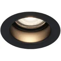 HOFTRONIC™ Mari LED inbouwspot verzonken - 5 Watt - Neutraal wit 4000K - Verwisselbare GU10 - Dimbaar - voor binnen en buiten - Zwart