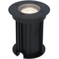 HOFTRONIC™ Maisy dimbare LED grondspot - Rond - Zwart - 4000K Neutraal wit - 5 Watt - IP67 straal waterdicht - 3 jaar garantie Grondspot buiten 230V