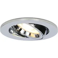HOFTRONIC™ Maya LED dimbare inbouwspot - Kantelbaar - Warm wit 2700K- incl. GU10 spot - Chroom plafondspot - IP20 voor binnen