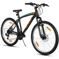 Hiland Ridge Mountainbike - 26 Inch - 18 Versnellingen - Robuust Stalen Frame - Dubbele Schijfremmen - MTB voor Heren & Dames