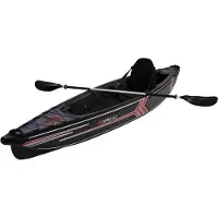 Pure4Fun Opblaasbare Kayak Incl. Peddel - 1 persoon - 320x75 cm