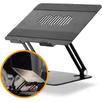 R2B Laptop Standaard Ergonomisch - Verstelbaar - Zwart