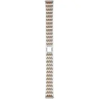 Renard Élégance Horlogeband 14mm Zilverkleurig/Roségoudkleurig - Zilverkleurig