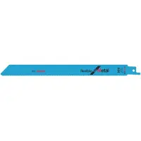 Bosch 2608657553 Reciprozaagblad S 1122 EF, Flexible for Metal, set van 25 stuks 25 stuk(s)