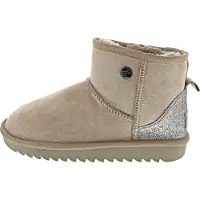 Kanga Roos K-UW Broome Damenschuhe Stiefel Gefüttert Winterstiefel Beige Freizeit