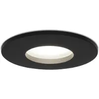 HOFTRONIC™ Dimbare LED inbouwspot Porto GU10 5 Watt 6400K IP44 Zwart