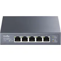 Cudy HS105 netwerkswitch 5 poorten, onbeheerd, 5x 2,5 Gigabit RJ45