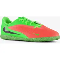 Nike JR. Phantom 6 Low Club IC Erling Haaland zaalschoenen groen oranje maat 38
