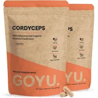GOYU - Cordyceps Capsules 500 mg Biologisch - Combipack 120 St