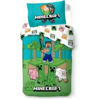 Minecraft Jungle Explore 140 X 200 Cm (1029465) Beddengoedset