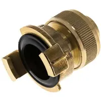 Tameson 19 mm (3/4'') Slangpilaar Messing GEKA Tuinslangkoppeling Slangaansluiting