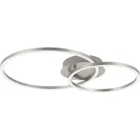 Eglo Design plafondlamp Palmaves 2 nikkel