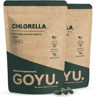 GOYU - Chlorella Tabletten 500 mg Biologisch - Combipack 600 St